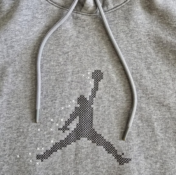 Jordan Hoodie, Grey, Womens Medium - Picture 2 of 6